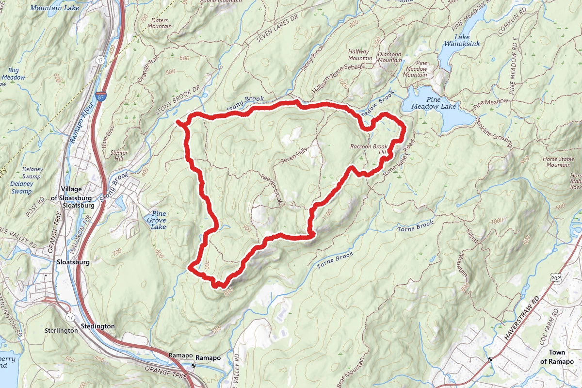 Racoon Brook Hills Loop