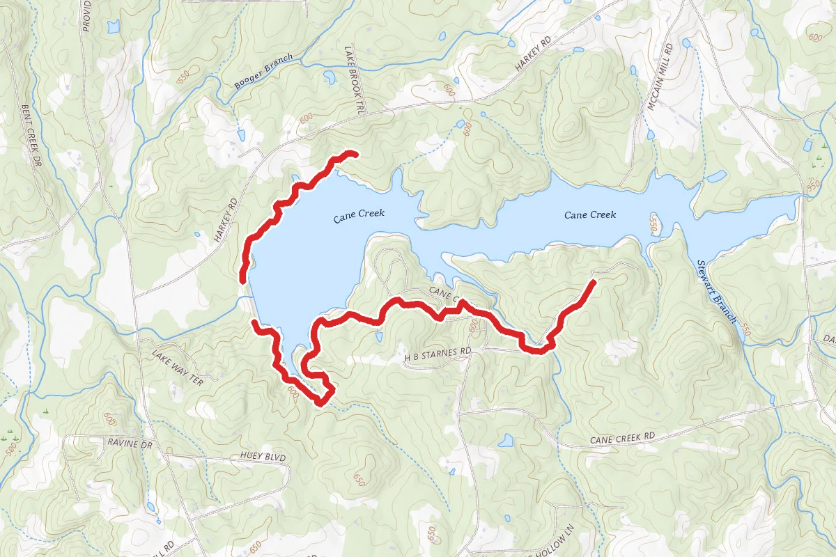 Cane Creek Purple Trail