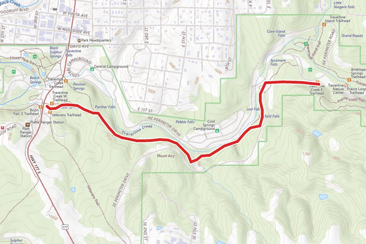 Travertine Creek Trail