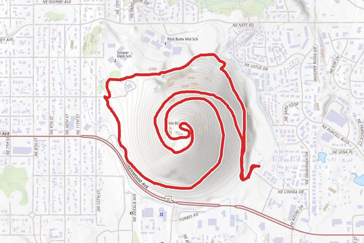 Pilot Butte Extended Loop
