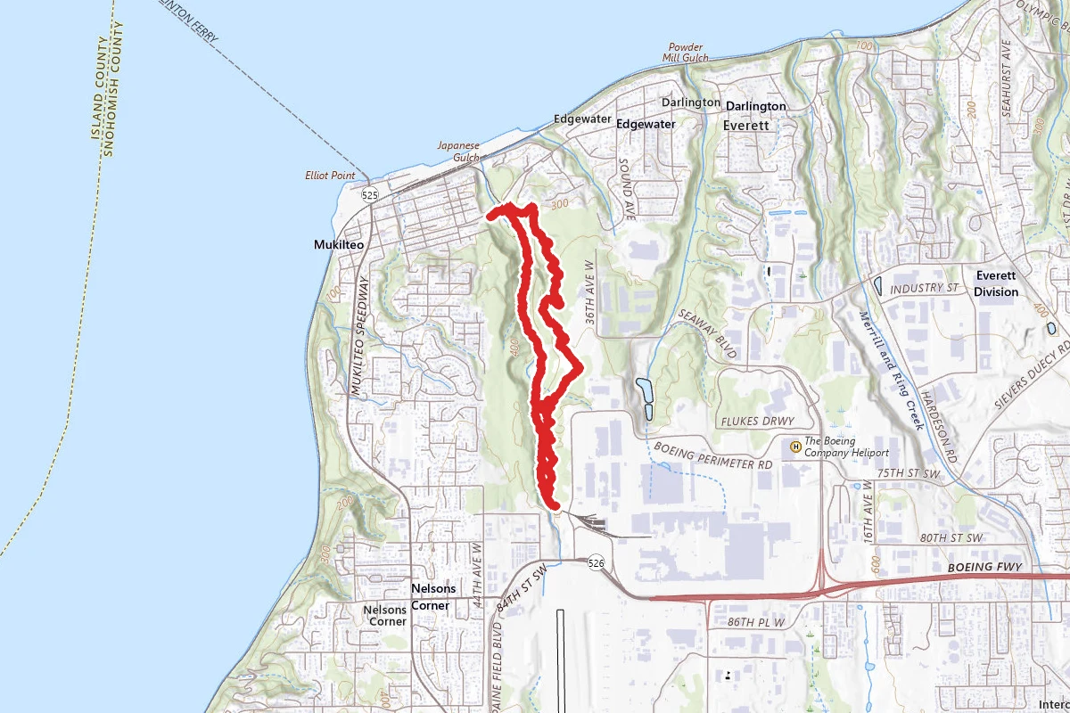 Japanese Gulch Loop Trail