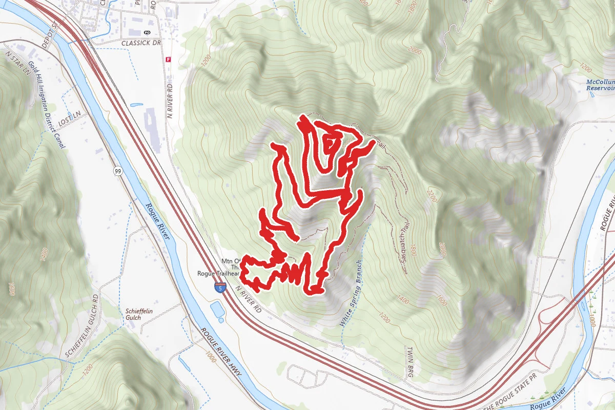 Mountain of the Rogue Loop