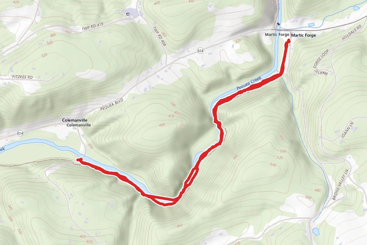 Pequea Creek Nature Trail (Conestoga Trail Segment)
