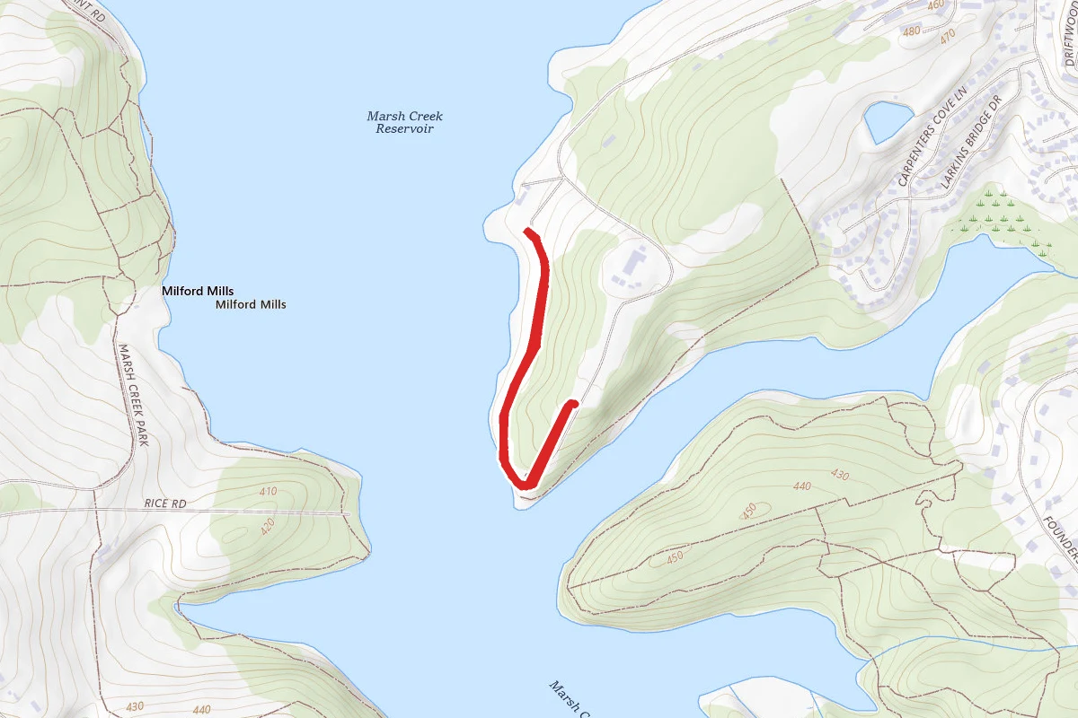 Marsh Creek Fishing Trail