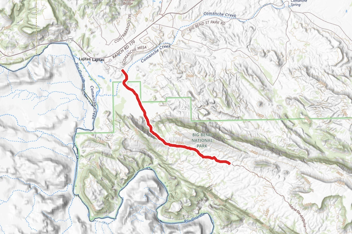 Mesa De Anguila Trail