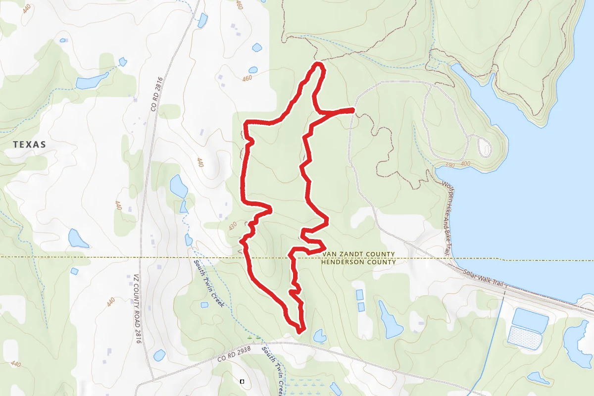 Wolfpen Hike and Bike Blue Trail