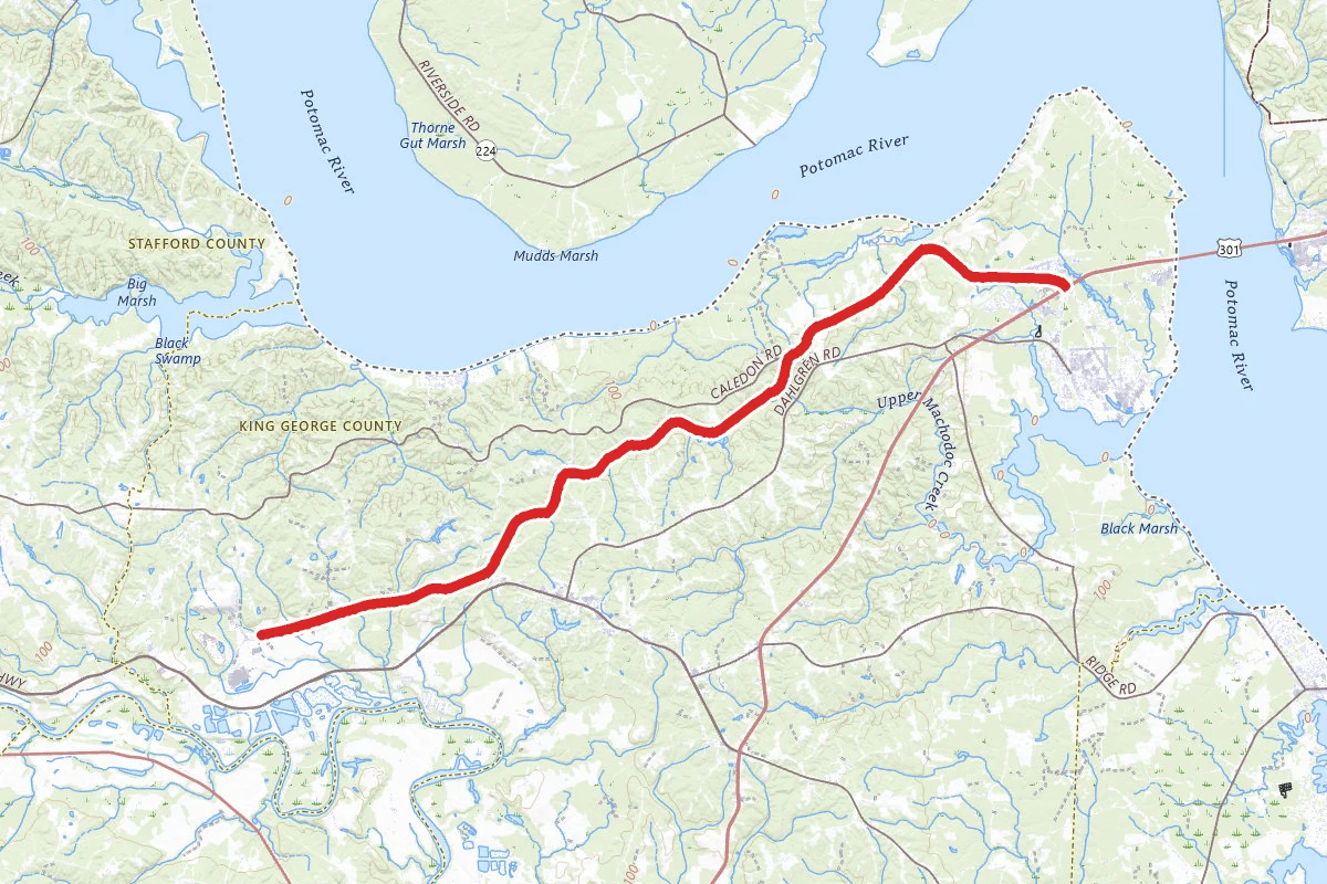 Dahlgren Railroad Heritage Trail