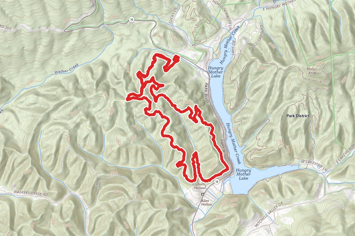 Clyburn Ridge Trail