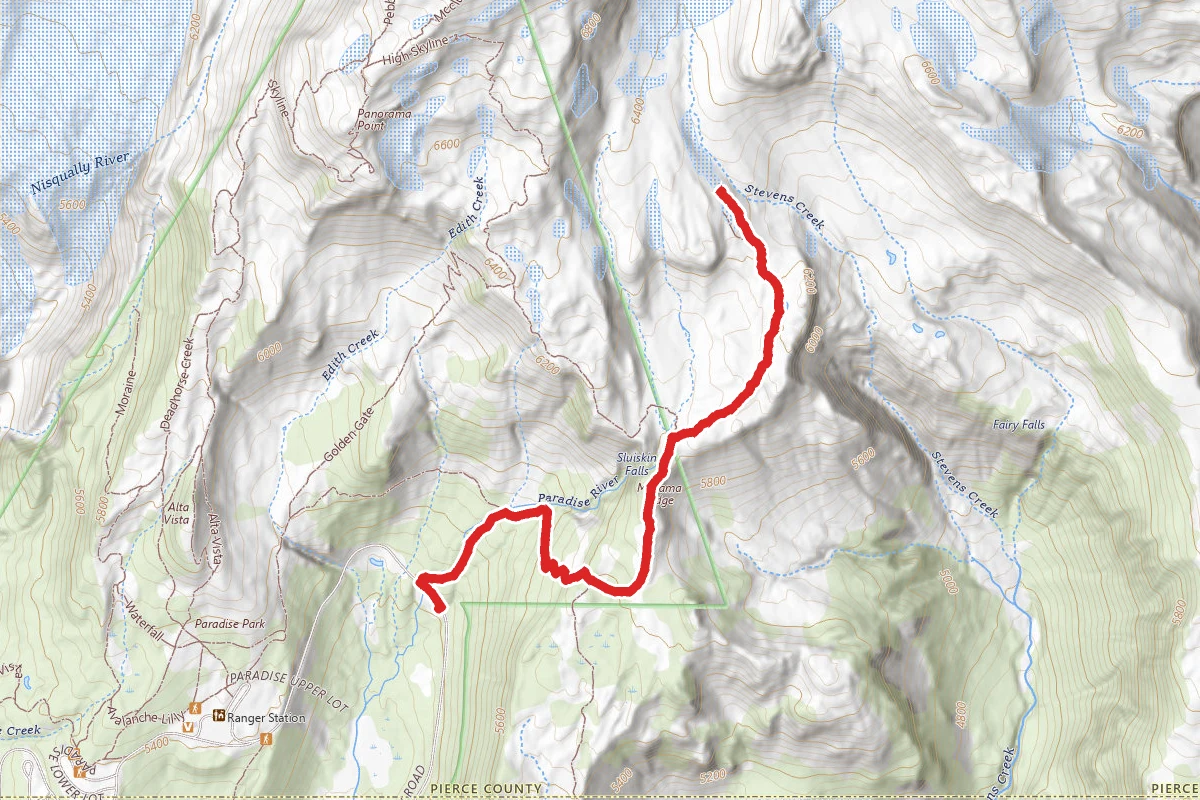 Paradise Glacier Trail