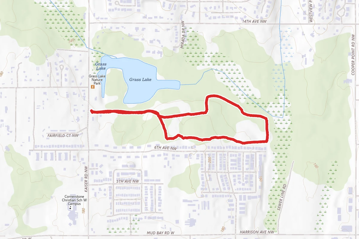 Grass Lake Nature Park Trail