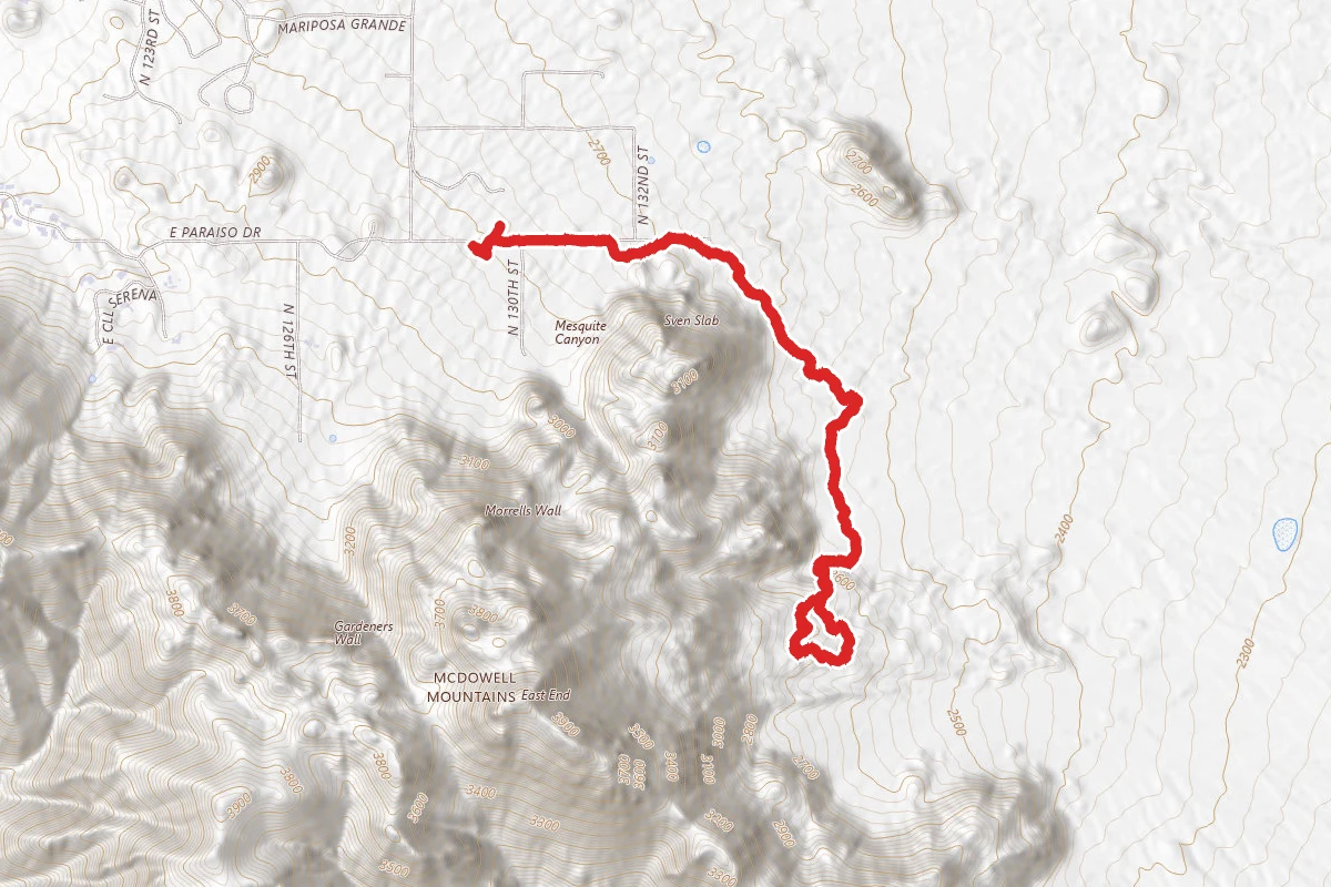 Marcus Landslide Trail