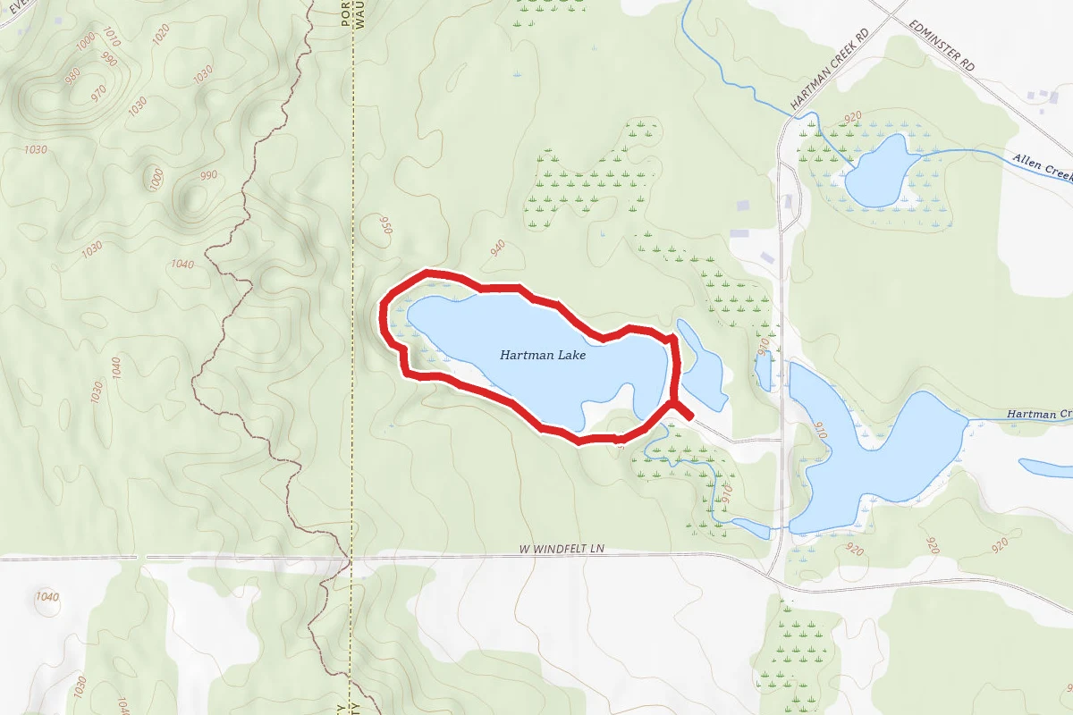 Allen Lake Loop