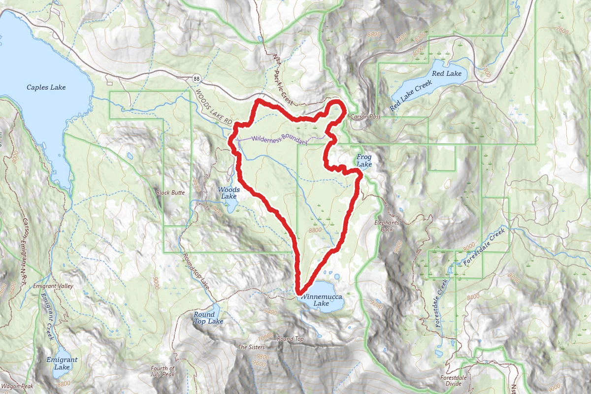 Winnemucca Lake Loop