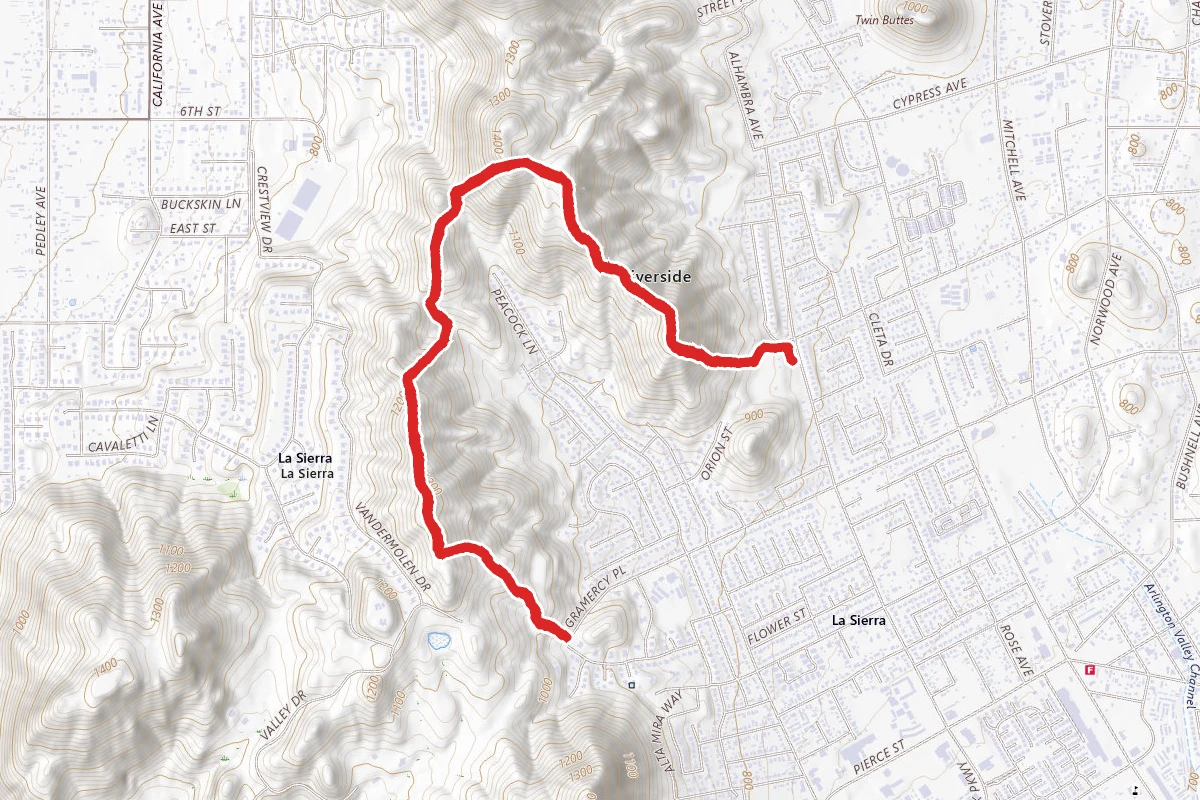 Tilden Trail via Doty Trust Park
