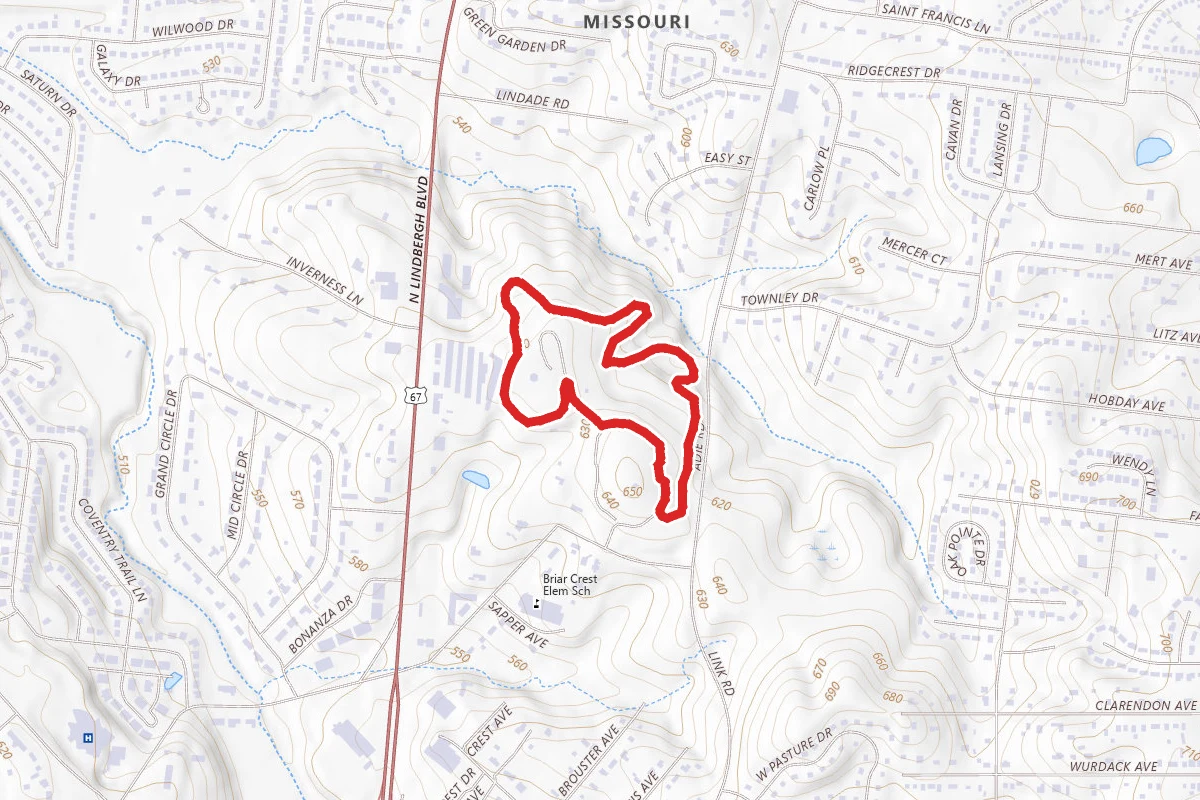 St Louis County McDonnell Park Trail