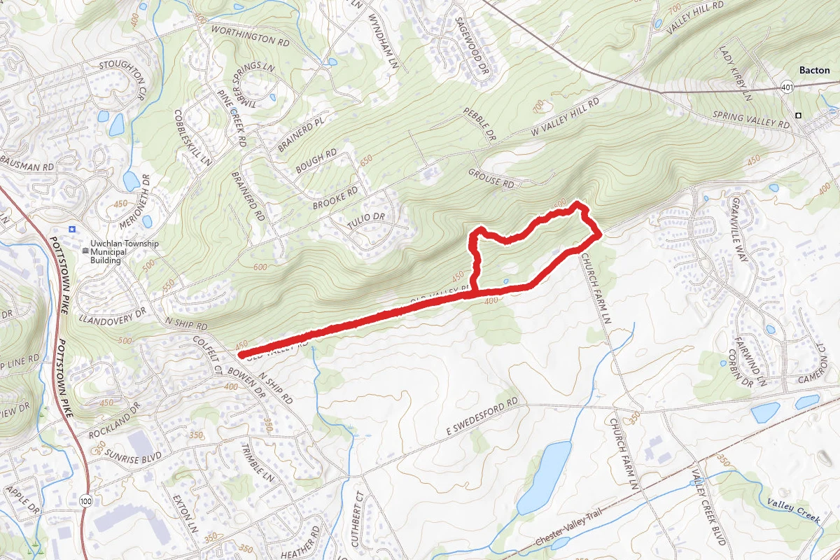 Old Valley Road East Loop