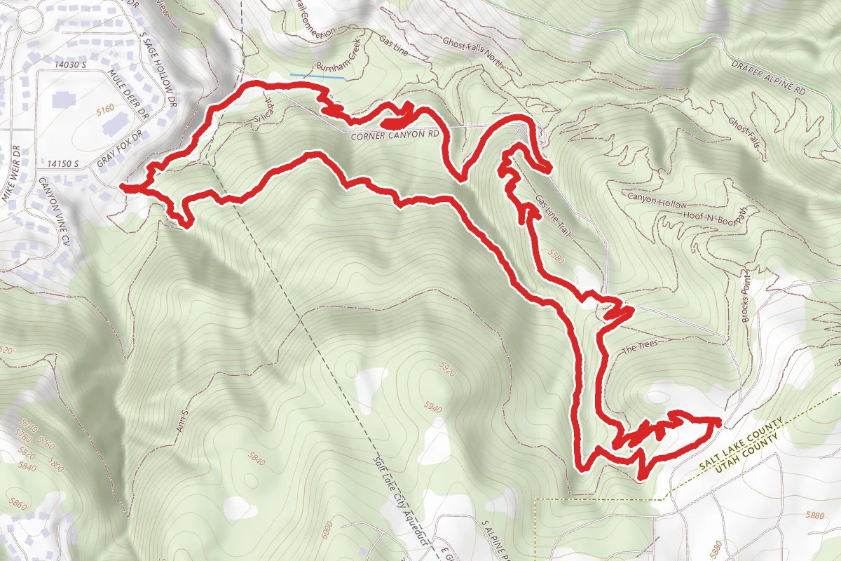 Clark's Trail and Rush Trail Loop