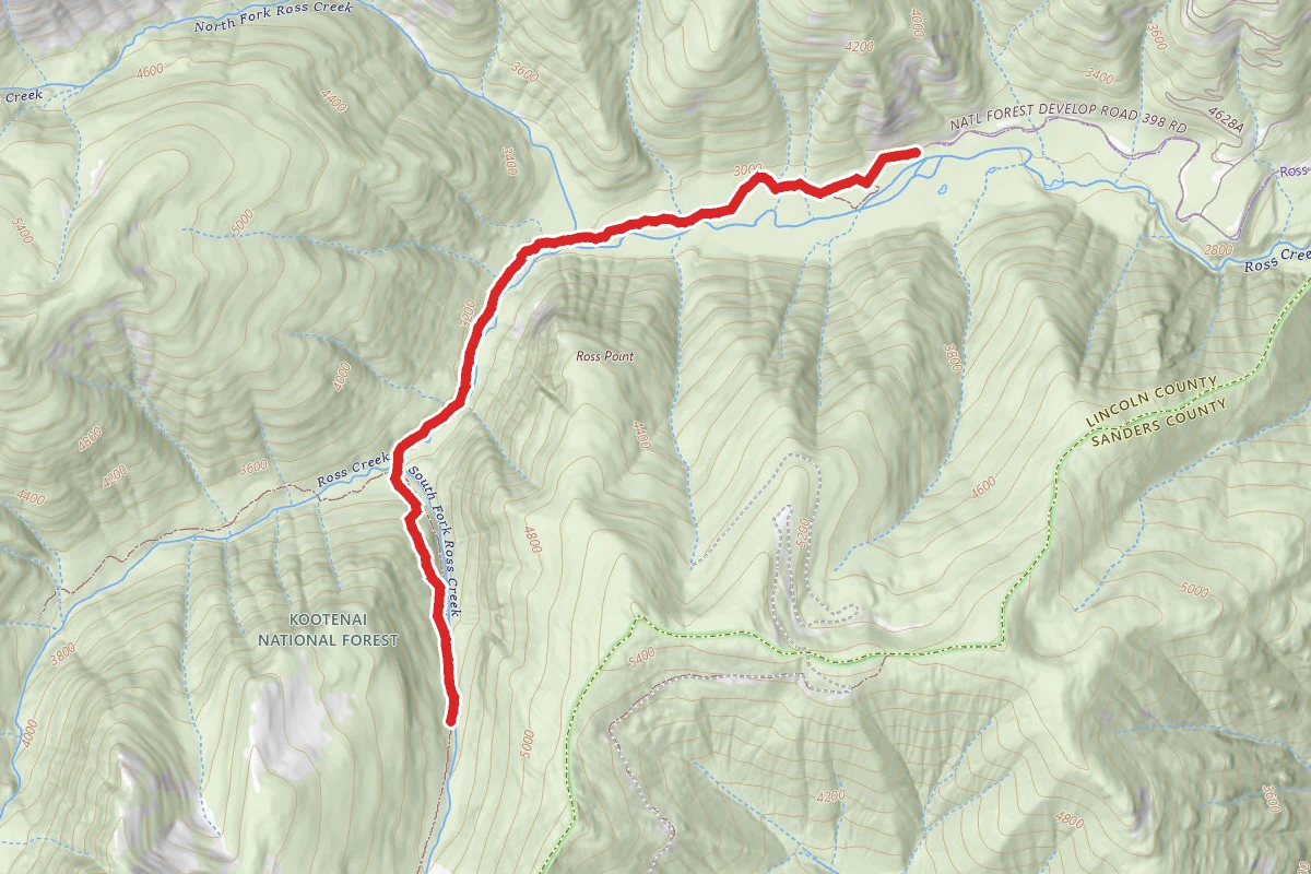 South Fork Ross Creek Trail