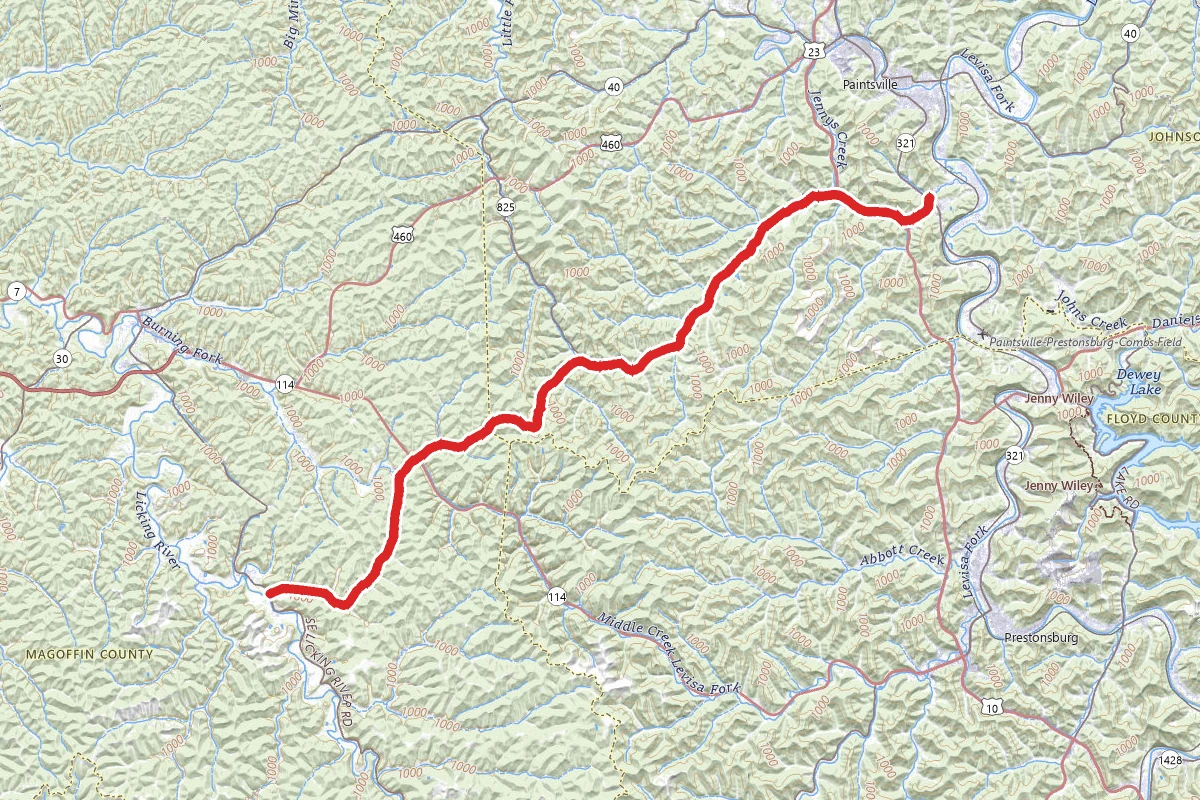 Dawkins Line Rail Trail