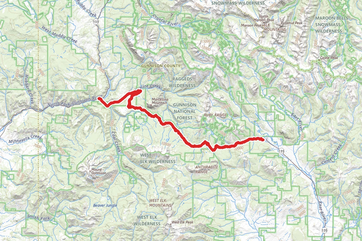 Kebler Pass Road