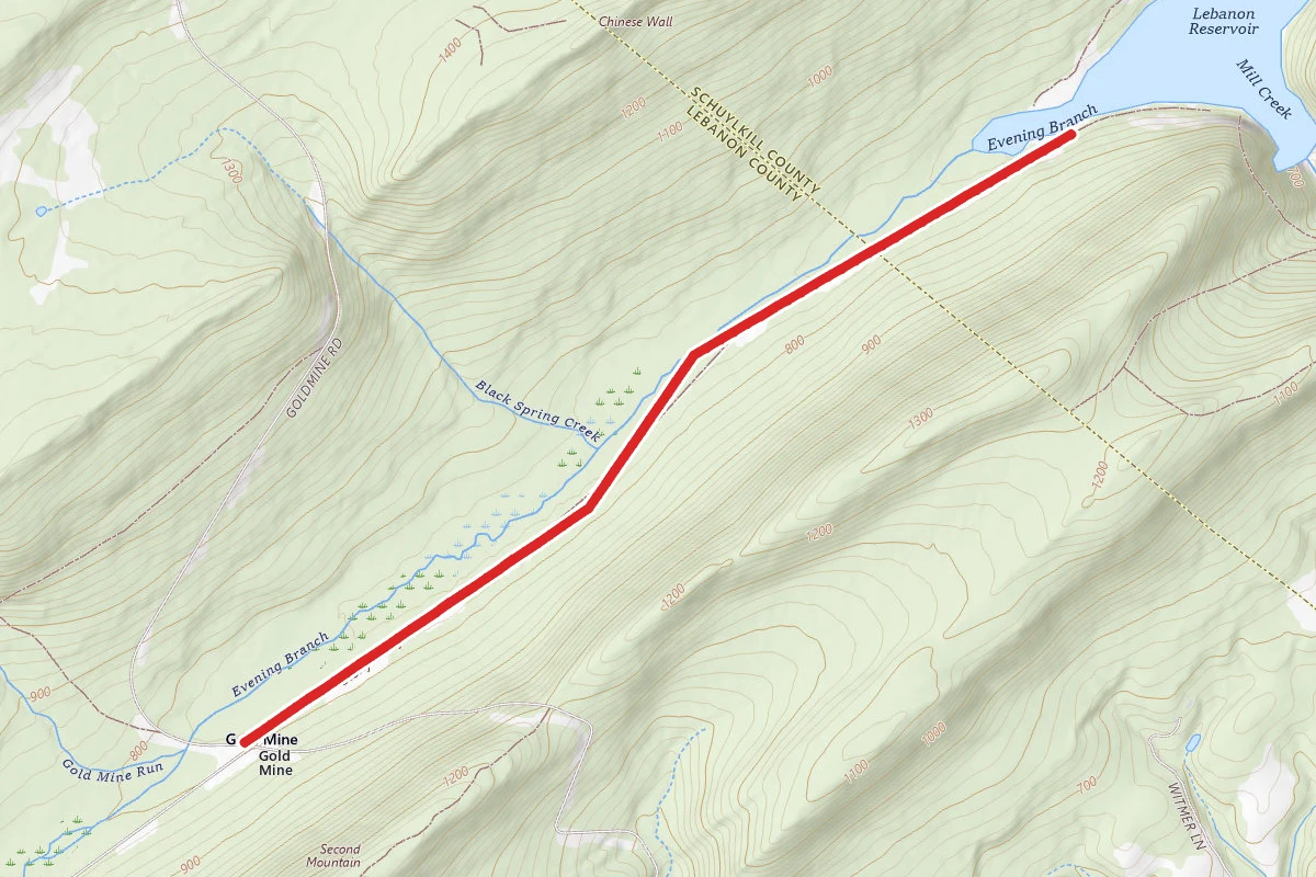 Lebanon Reservoir Trail