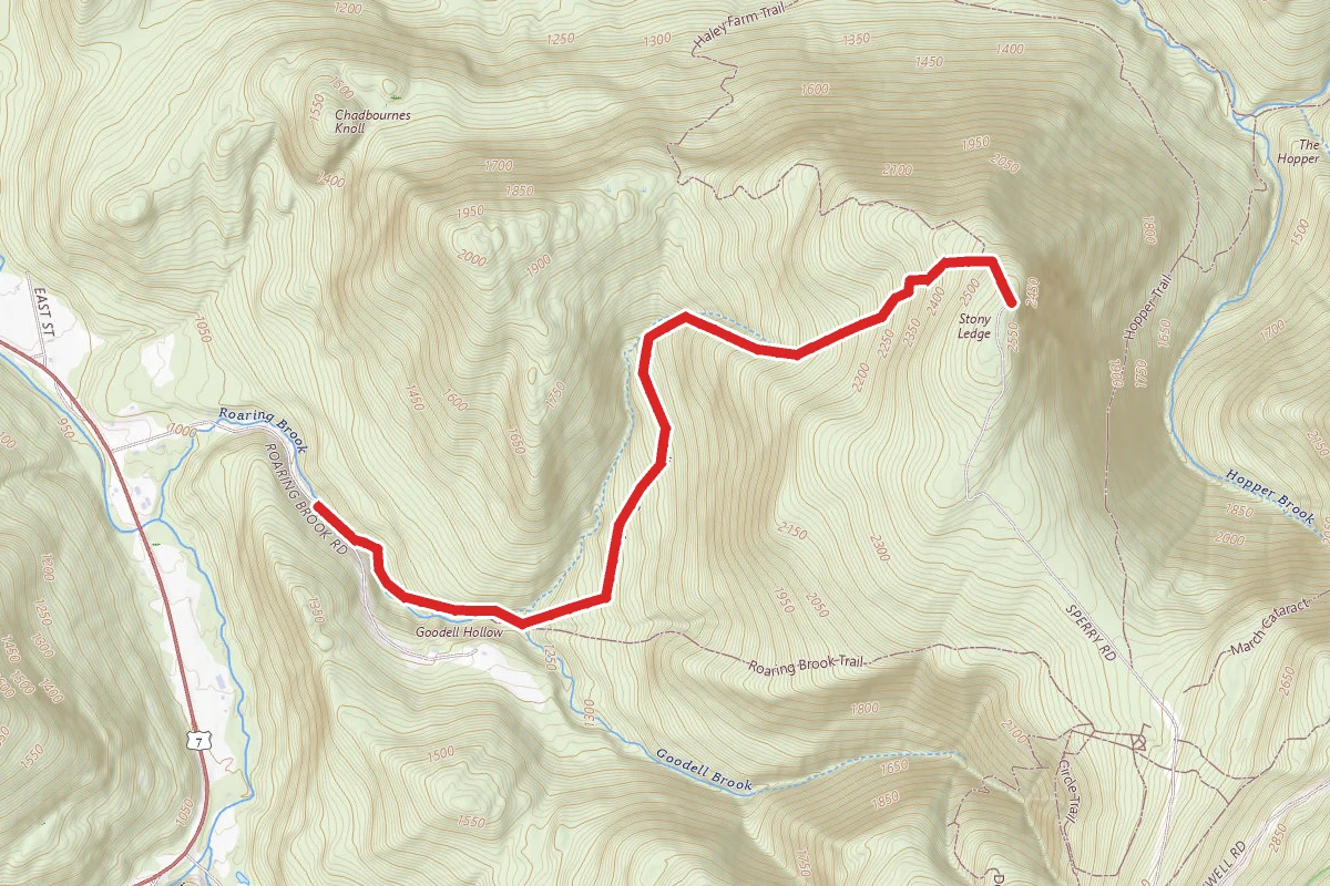 Stony Ledge Trail
