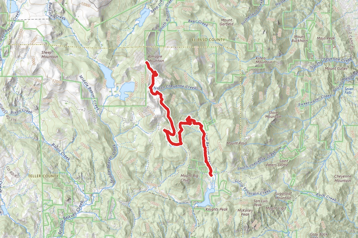 Almagre Mountain Trail