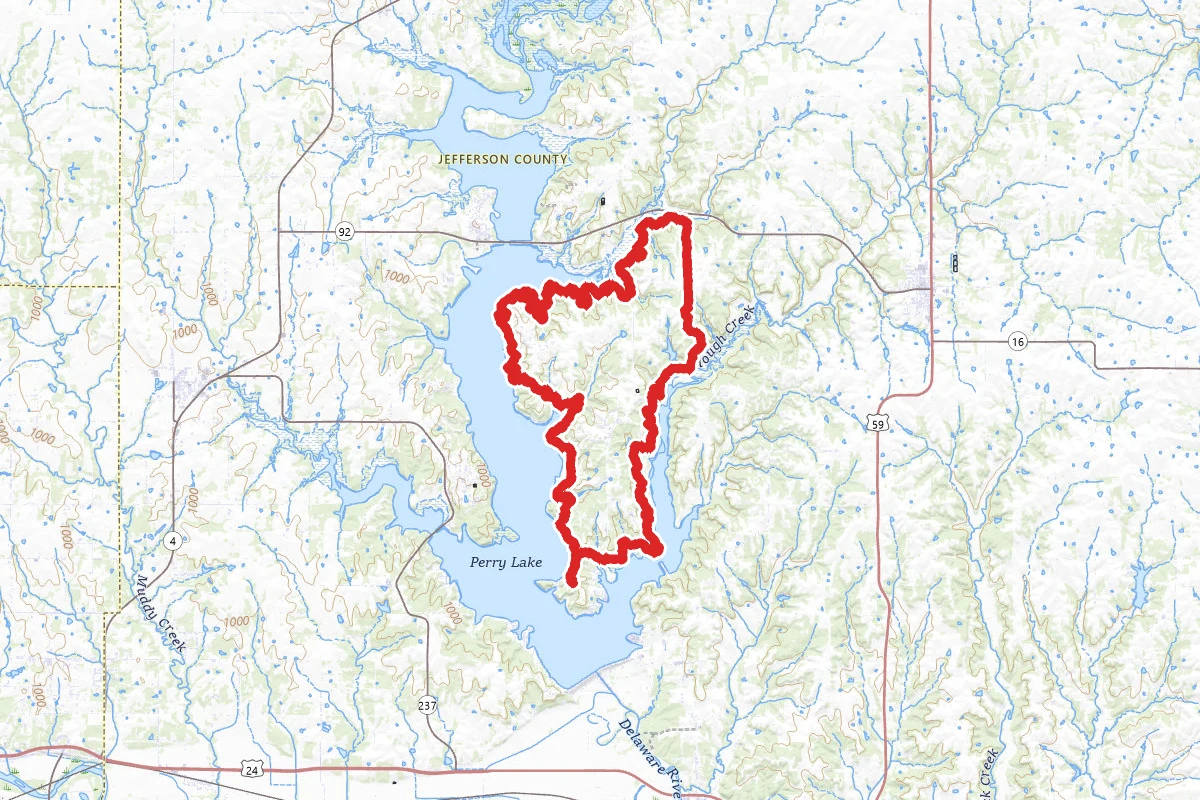 Perry Lake Hiking Trail