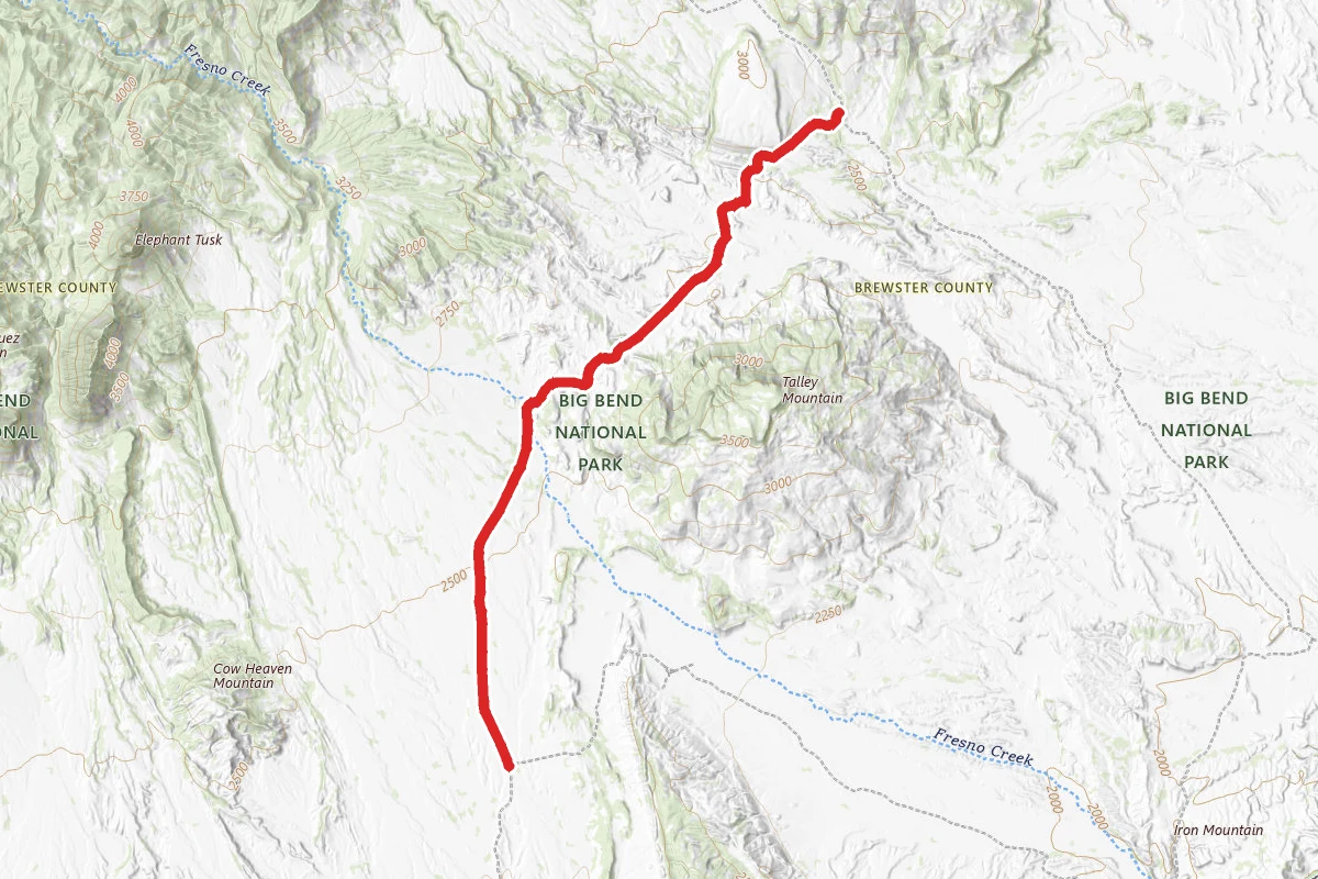 Black Gap OHV Trail