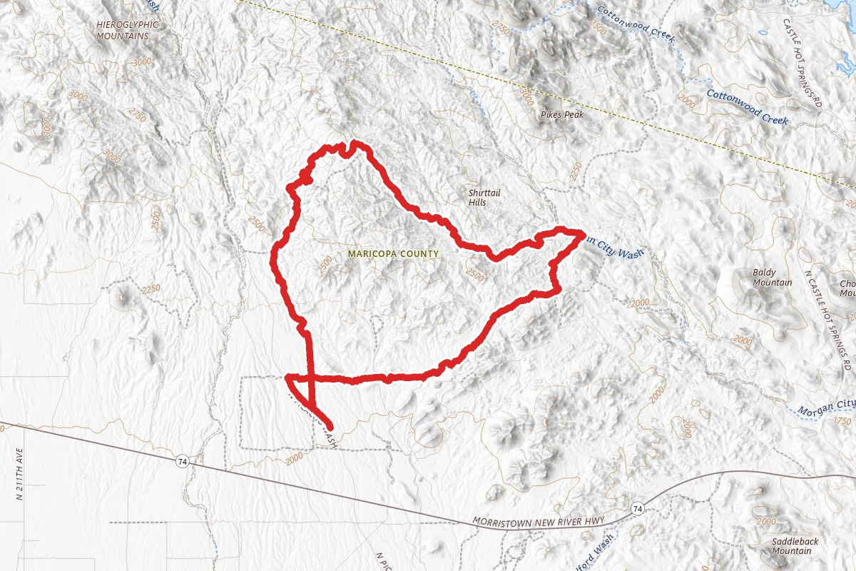 Hieroglyphic Mountains OHV Loop