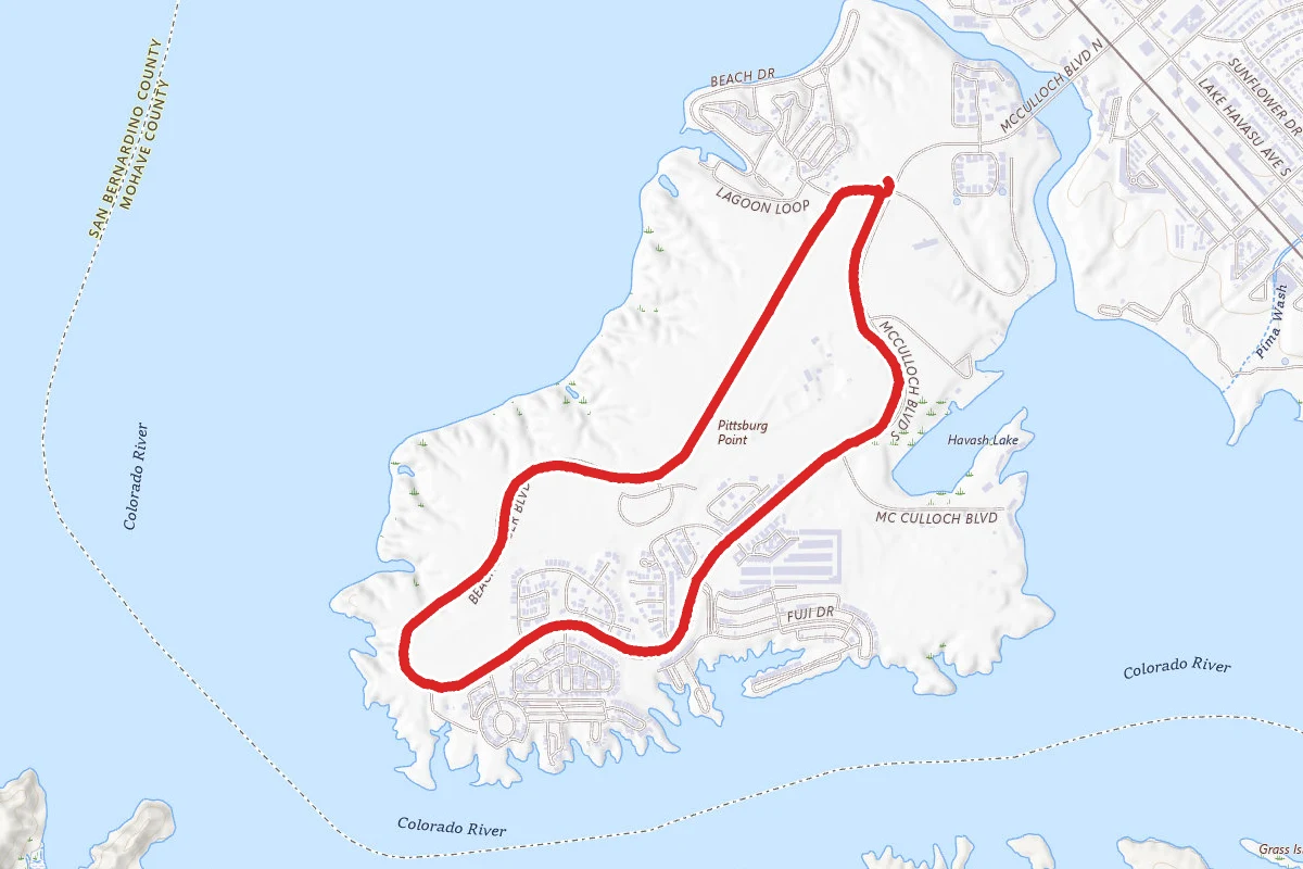 Beachcomber Boulevard Loop