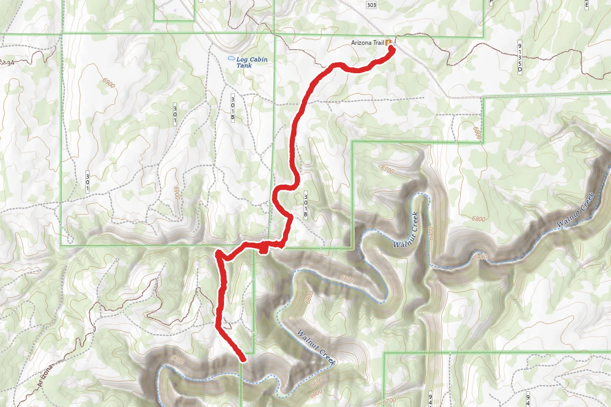 Walnut Canyon Short Hike