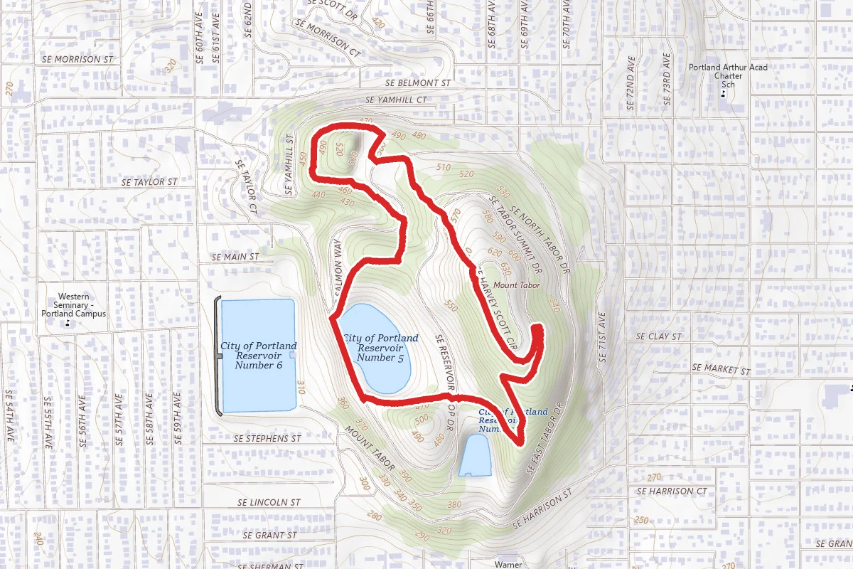 Mount Tabor Loop Trail