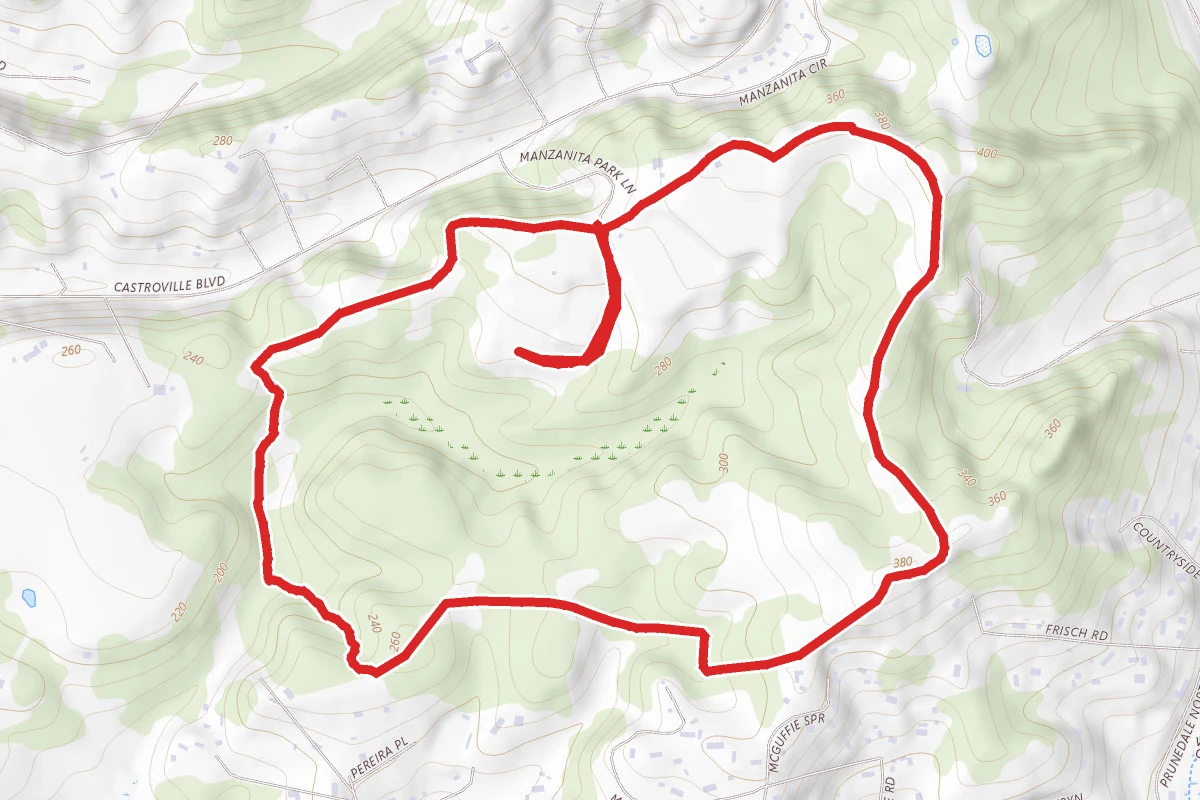 Manzanita County Park Trails