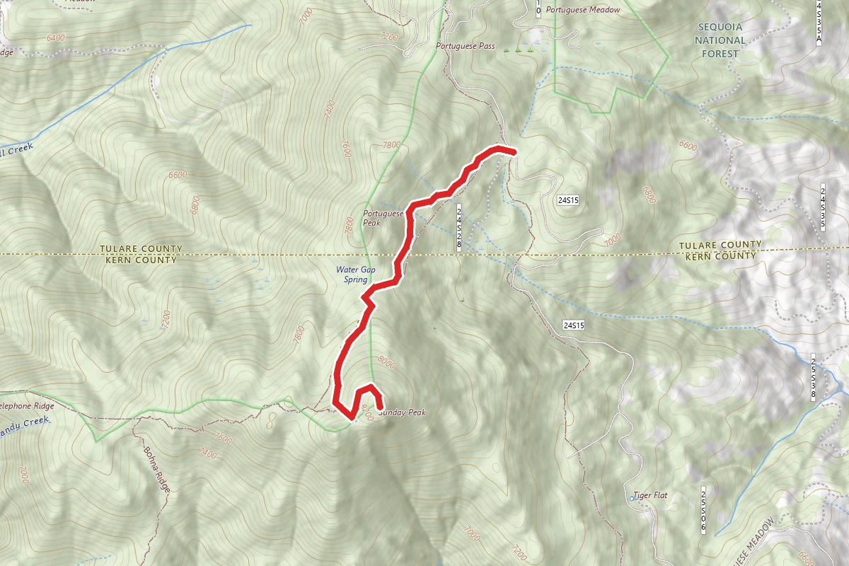 Sunday Peak Trail