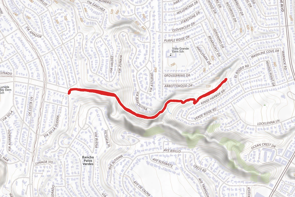 Lunada Canyon Trail