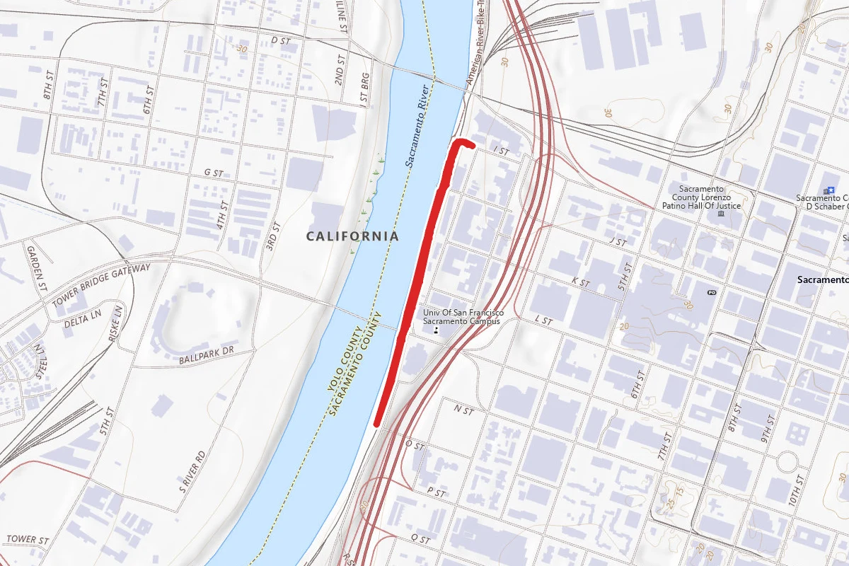 Old Sacramento and Capitol Promenade