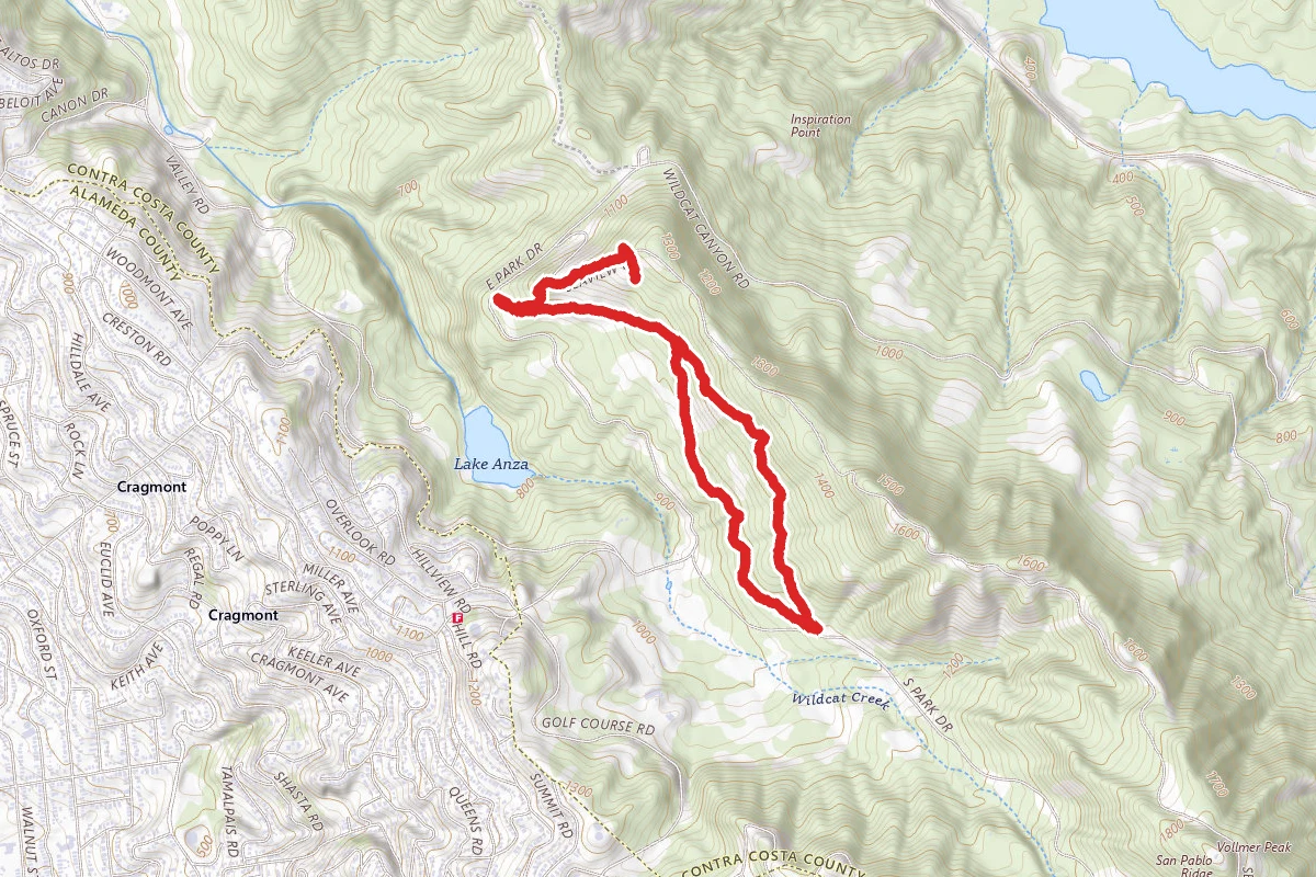 Quarry Trail to Lower Big Springs Trail Loop