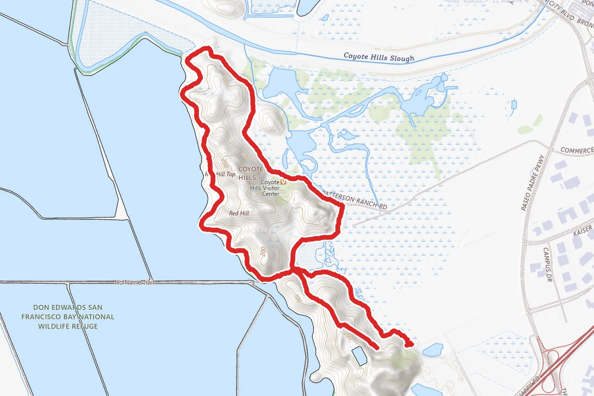 Bayview and Meadowlark Trail Loop