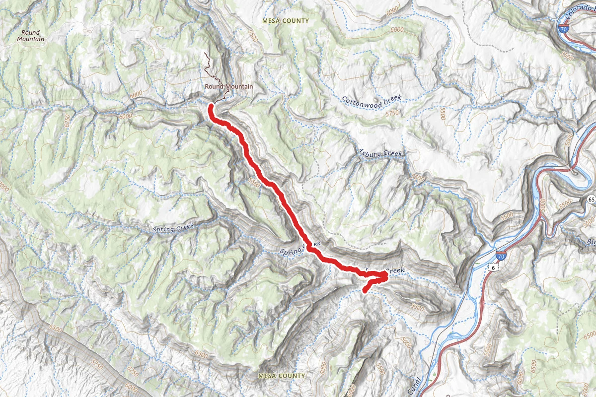 Main Canyon Trail