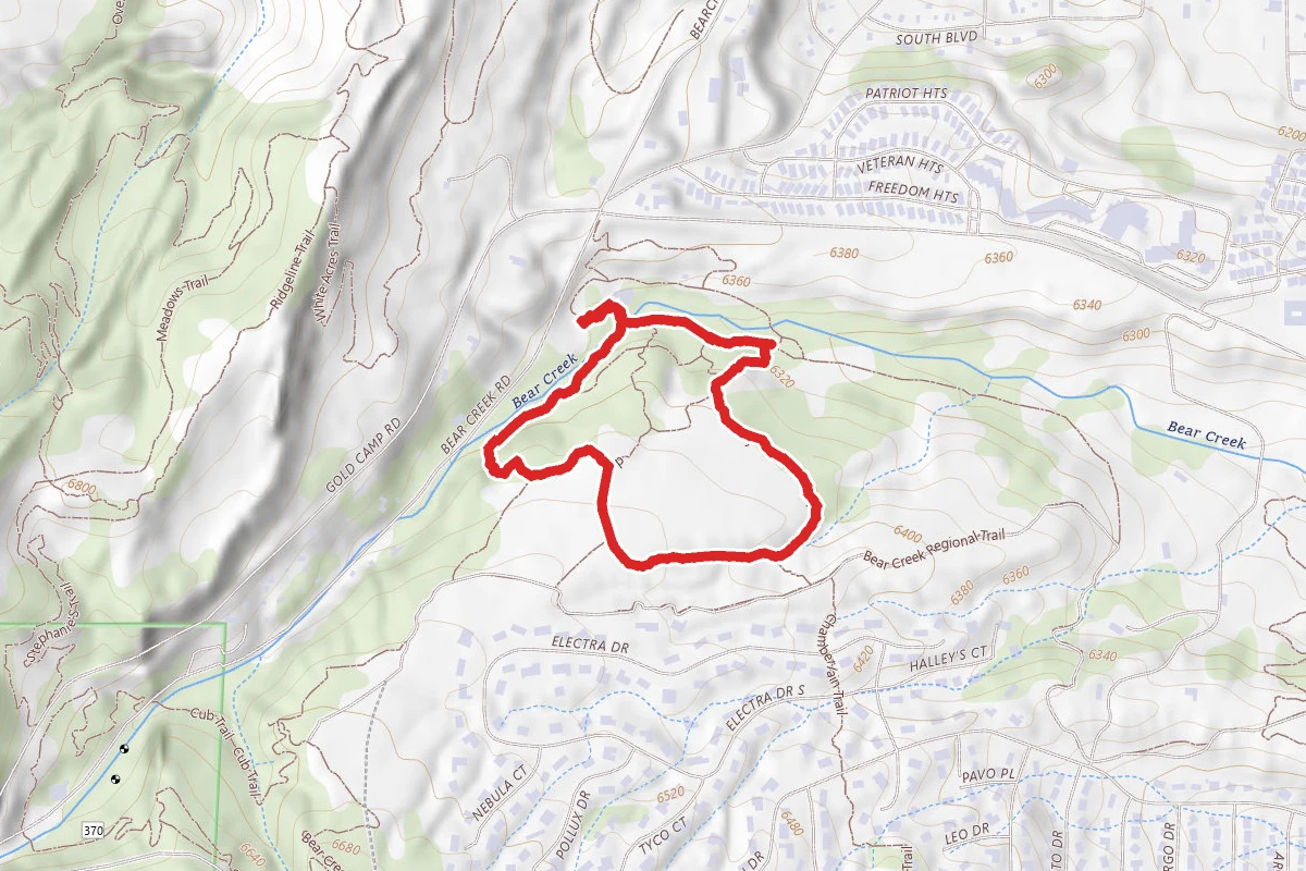 Coyote Gulch Trail and Creekbottom Loop