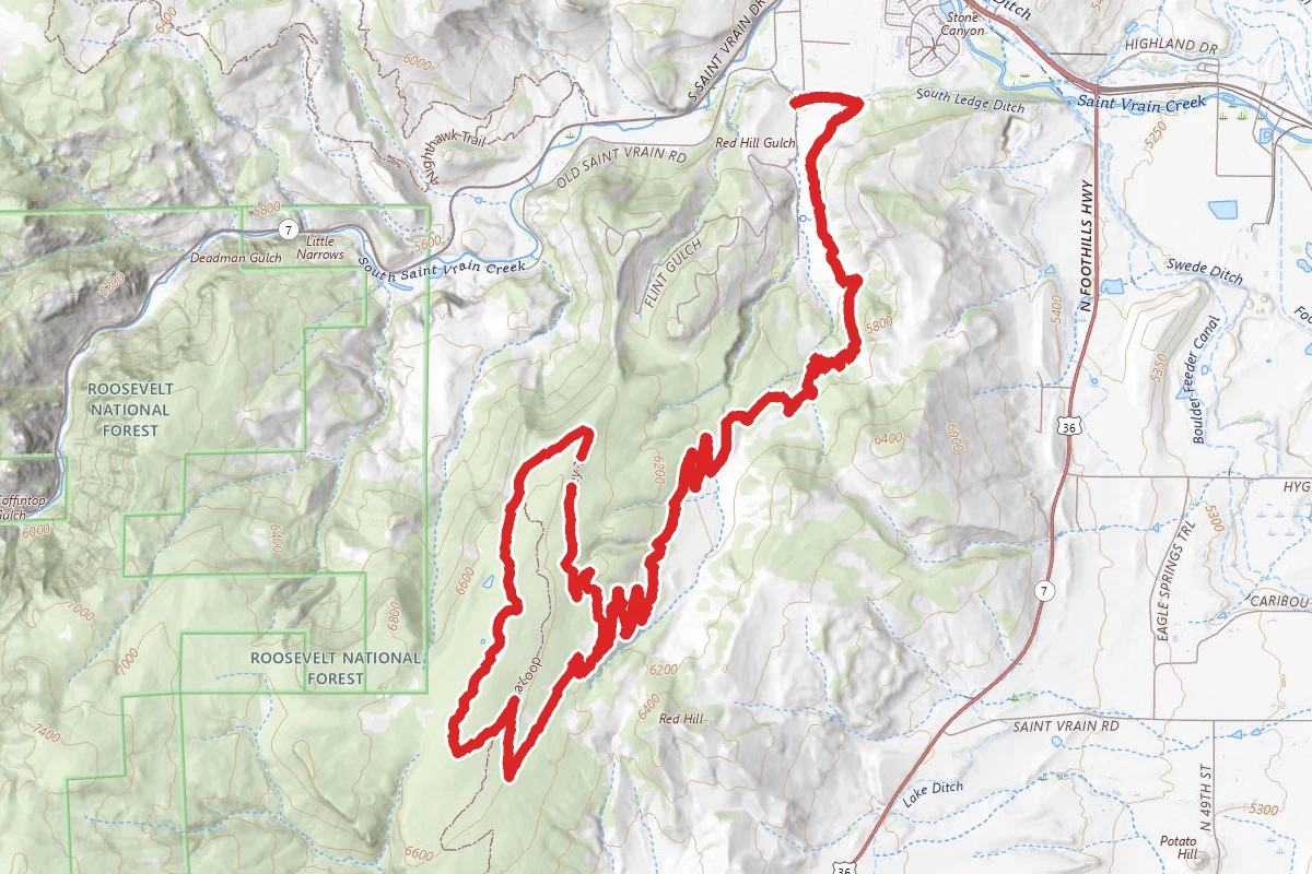 Picture Rock Trail and Wild Turkey Trail Loop