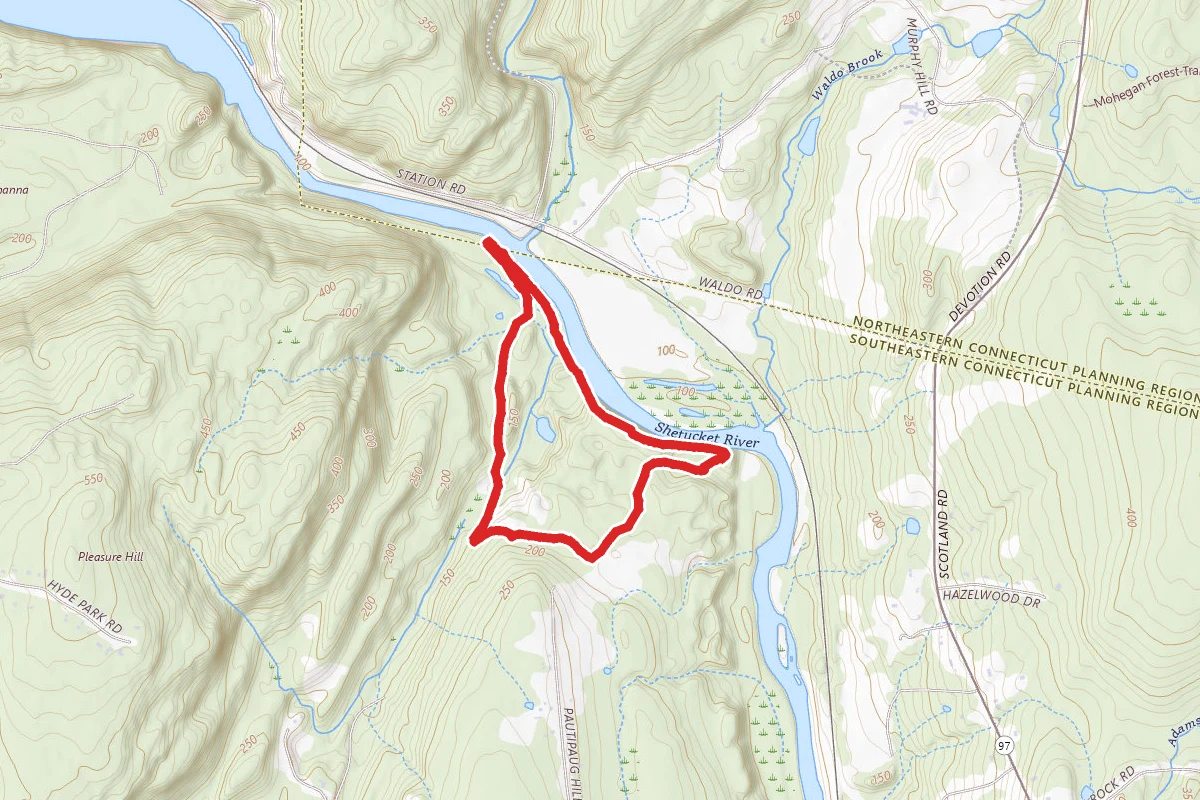 Shetucket River Ridge Trail
