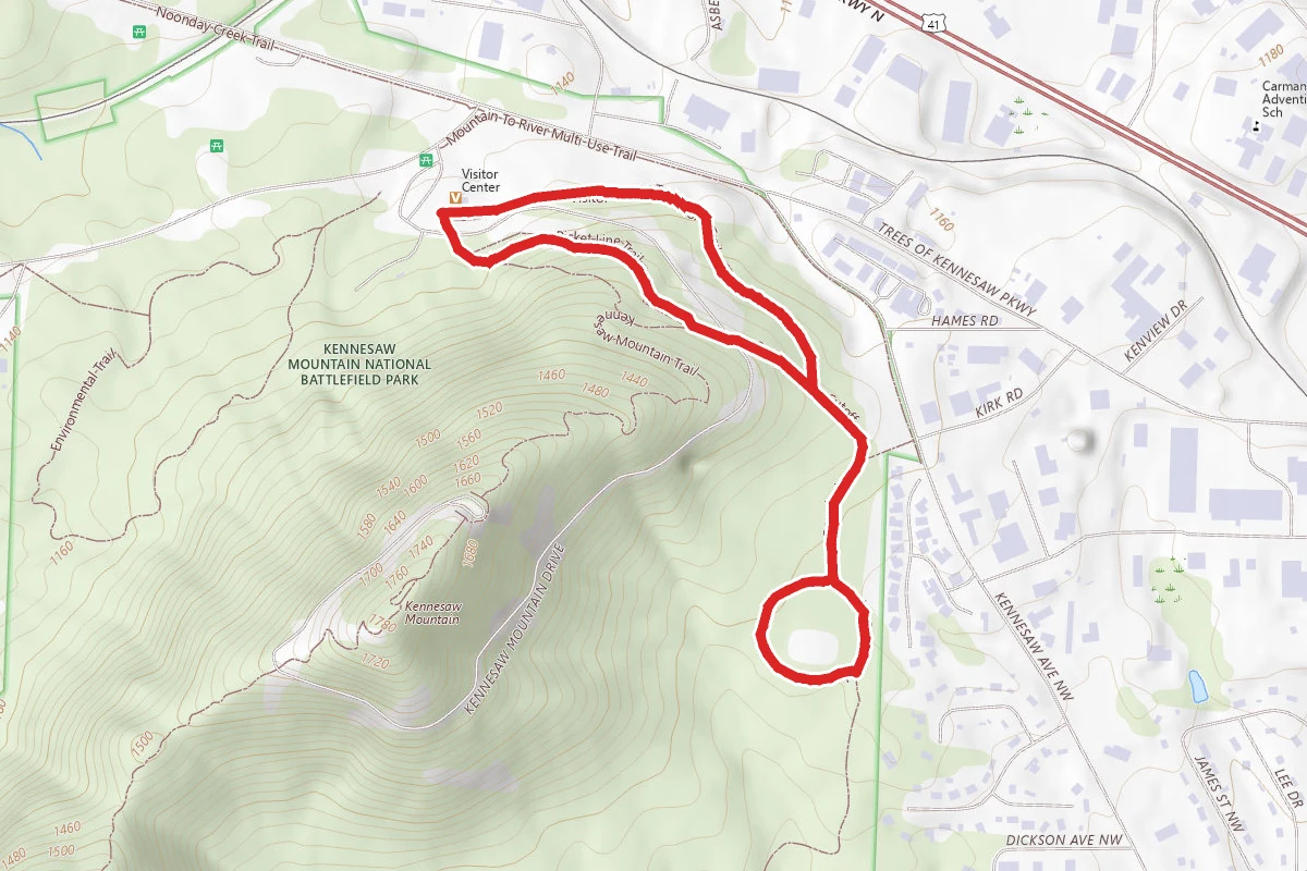 Picket Line Trail and Brumby Camp Loop