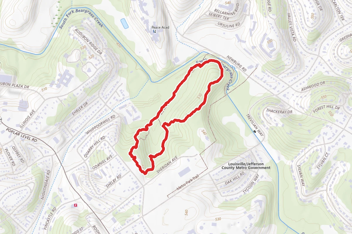Red Maple Trail to White Oak Nature Trail Loop