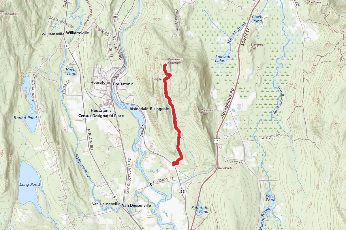 Monument Mountain Summit