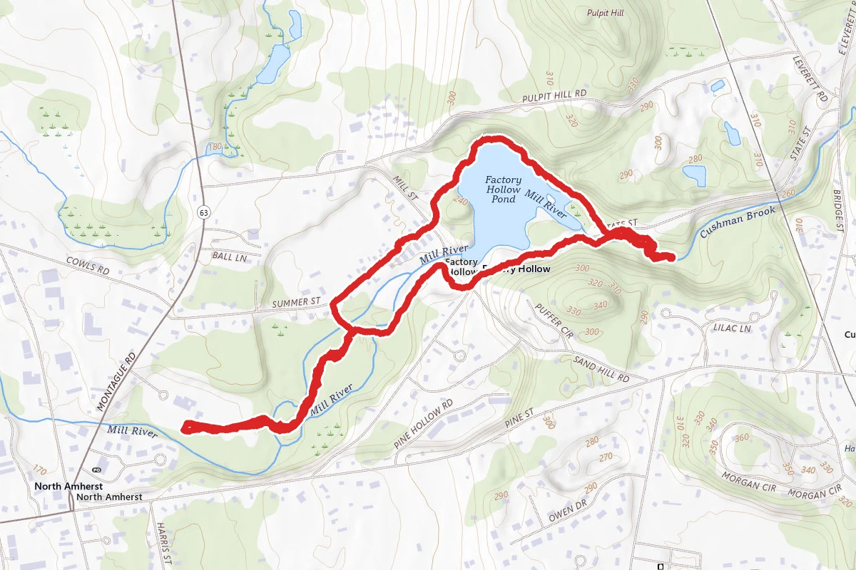 Mill River Trail to Puffer’s Pond Loop