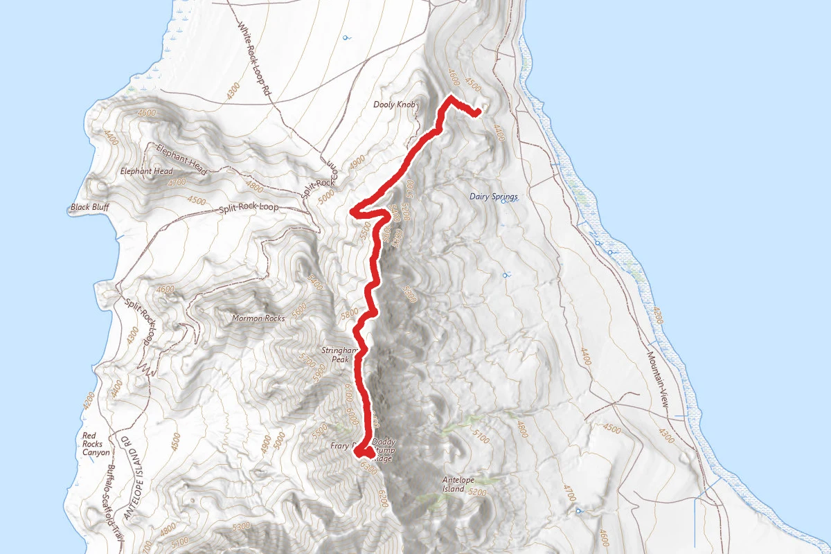Frary Peak Trail