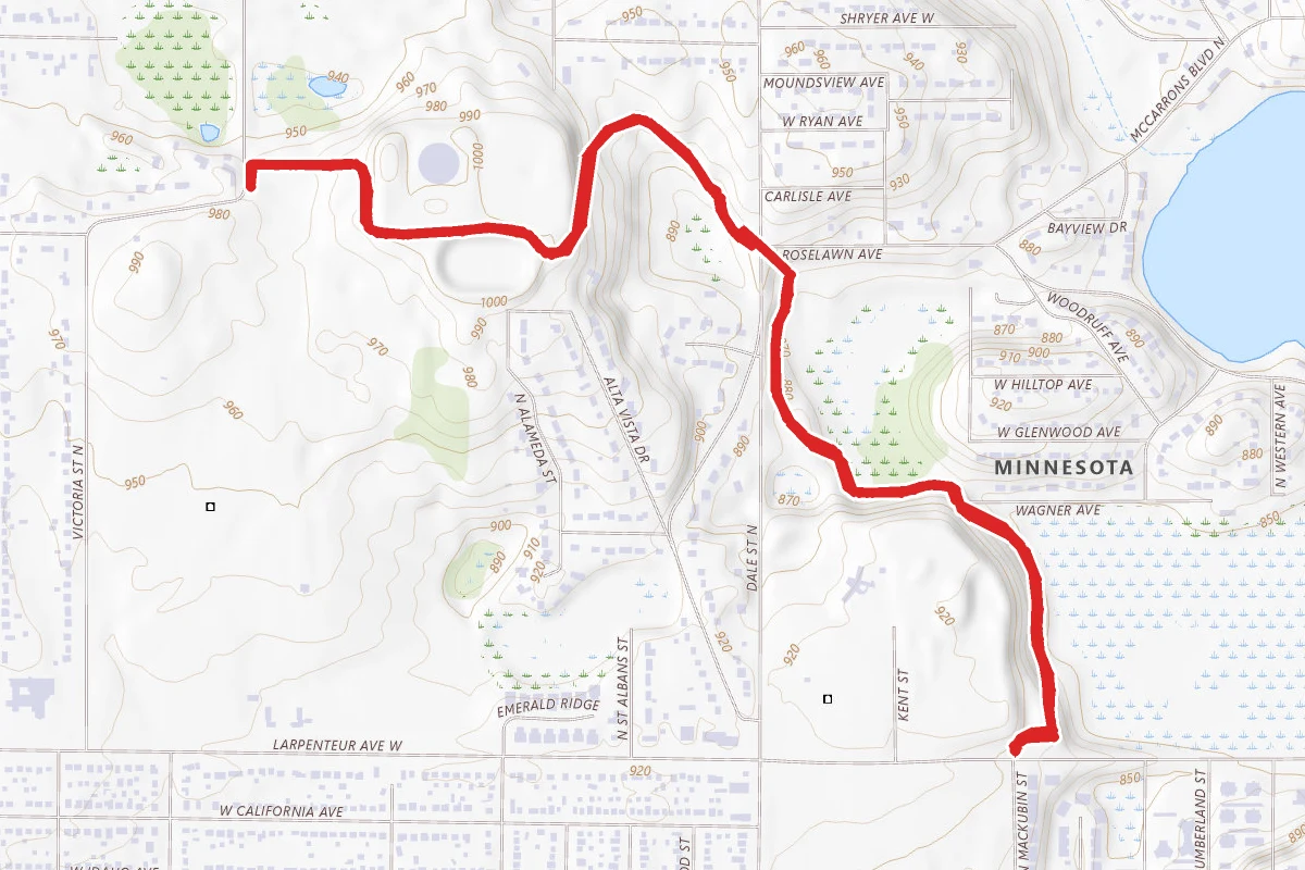 Reservoir Woods Trail