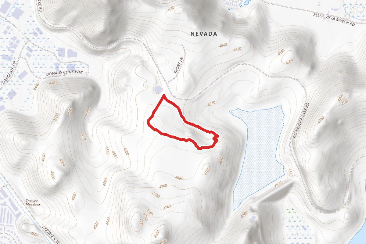 Huffaker Hills Lakeview Loop